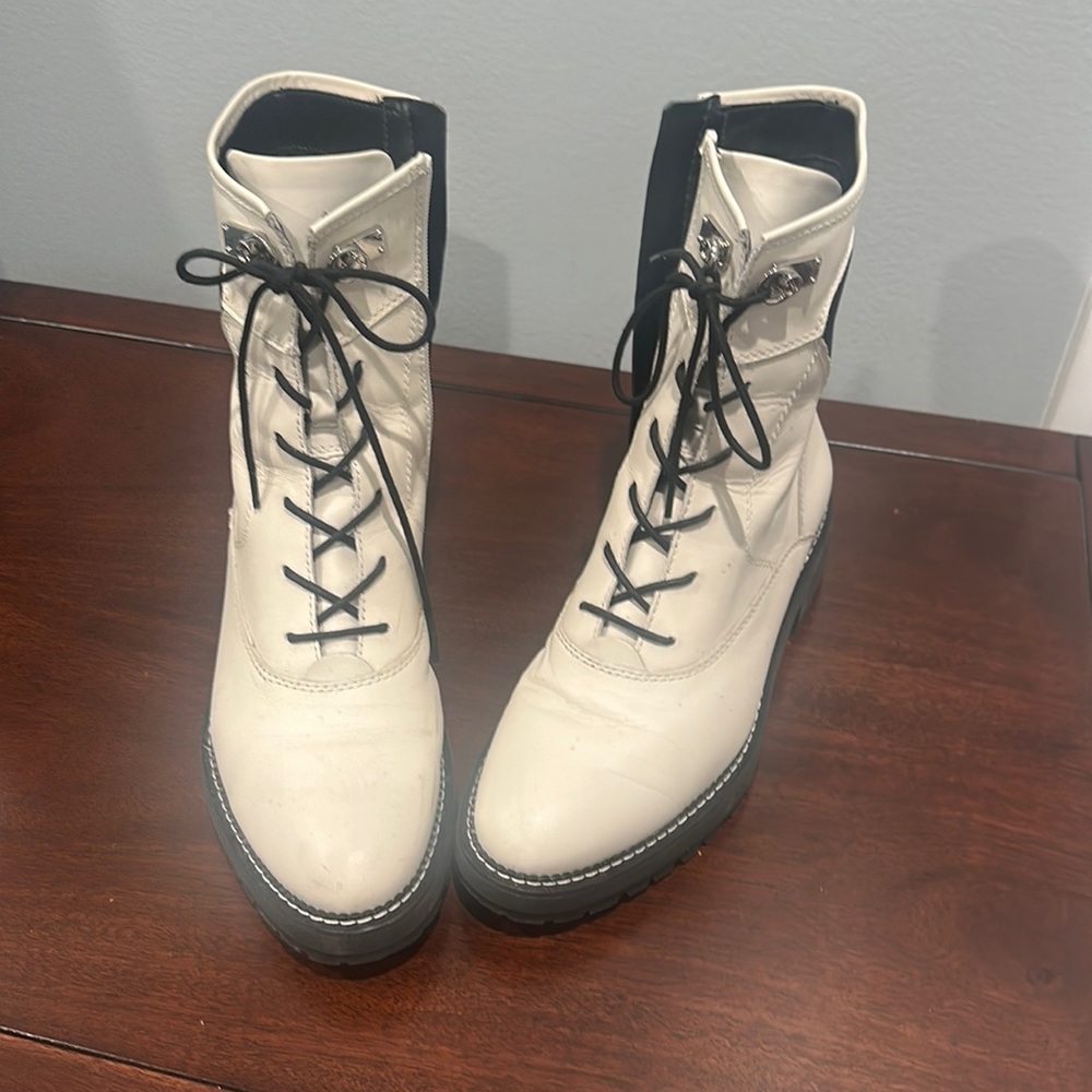 Franco Sarto combat boots.